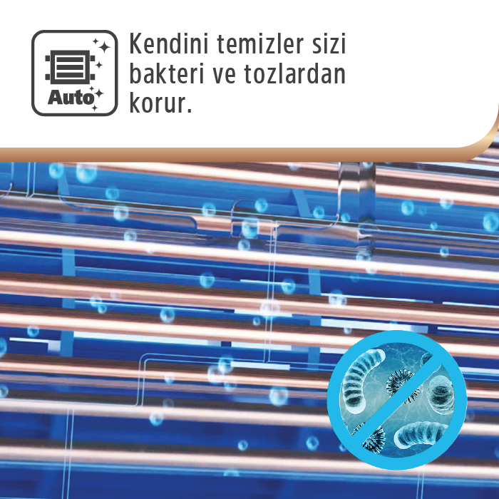 Gree I-Shine Salon Tipi Inverter Split Klima 24000 BTU/h Tanıtım 4